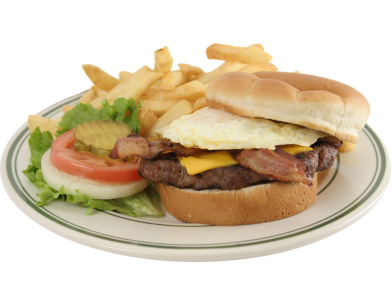 Egg n Bacon Burger